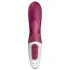 Satisfyer Hot Bunny - вибратор с клиторен накрайник и функция за затопляне, управляван чрез приложение (червен)
