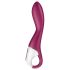 Satisfyer Heated Thrill - умен вибратор с подгряване (червен)