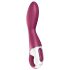 Satisfyer Heated Thrill - умен вибратор с подгряване (червен)