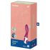 Satisfyer Heated Thrill - умен вибратор с подгряване (червен)