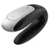 Satisfyer Double Fun - вибратор за двойки с управление чрез приложение (черен)