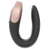 Satisfyer Double Love - интелигентен, радио двойно вибриращо устройство (черно)