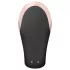 Satisfyer Double Love - вибратор за двойки с приложение и дистанционно управление (черен)