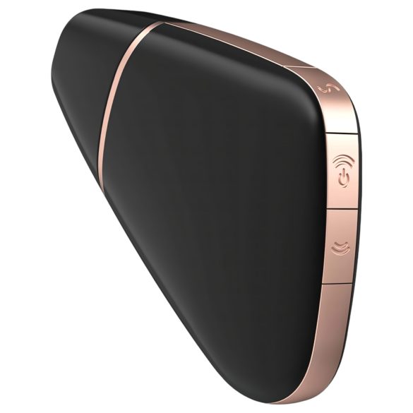 Satisfyer Love Triangle - умен въздушен клиторен стимулатор (черен)