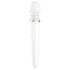 Satisfyer Double Wand-er - интелигентен масажиращ вибратор (бял)