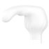 Satisfyer Double Wand-er - интелигентен масажиращ вибратор (бял)