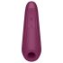 Satisfyer Curvy 1+ - Умният въздушен клиторстимулатор (червен)