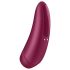 Satisfyer Curvy 1+ - вибратор за клитор с въздушни вълни - червен