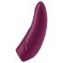 Satisfyer Curvy 1+ - Умният въздушен клиторстимулатор (червен)