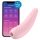 Satisfyer Curvy 2+ - интелигентен въздушен стимулатор за клитор (розов)
