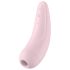 Satisfyer Curvy 2+ - интелигентен въздушен стимулатор за клитор (розов)
