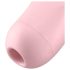 Satisfyer Curvy 2+ - интелигентен въздушен стимулатор за клитор (розов)