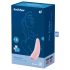 Satisfyer Curvy 2+ - интелигентен въздушен стимулатор за клитор (розов)