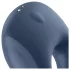 Satisfyer Strong One - Вибриращ пръстен за пенис с управление чрез приложение, за мъже (син)