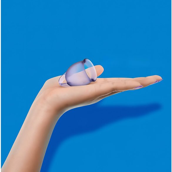 Satisfyer Feel Confident - комплект менструални чашки - лилав