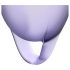Satisfyer Feel Confident - комплект менструални чашки (лилави)