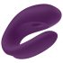 Satisfyer Double Joy - умен водоустойчив вибратор за двойки (лилав)