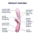 Satisfyer Hot Lover - умен вибратор (розов)