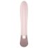 Satisfyer Heat Wave - интелигентен, затоплящ, мултифункционален вибратор (бежов)