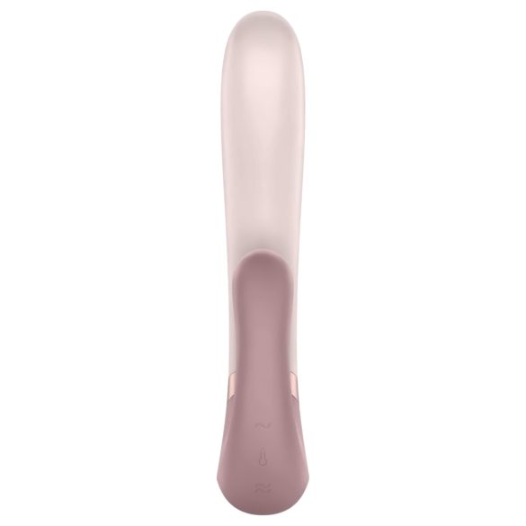 Satisfyer Heat Wave - вибратор с подгряване и дръжка - бежов