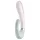 Satisfyer Heat Wave - вибратор с подгряване, управляван чрез приложение (мента)
