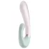 Satisfyer Heat Wave - вибратор с подгряване, управляван чрез приложение (мента)