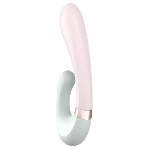 Satisfyer Heat Wave - вибратор с подгряване, управляван чрез приложение (мента)