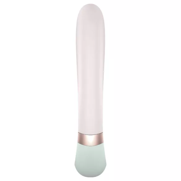 Satisfyer Heat Wave - вибратор с подгряване, управляван чрез приложение (мента)