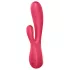 Satisfyer Mono Flex - вибратор за двойна стимулация - водоустойчив - червен