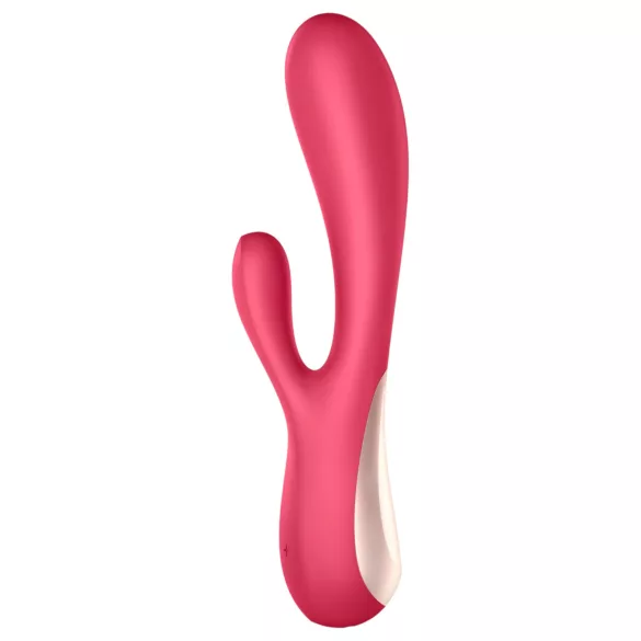 Satisfyer Mono Flex - вибратор за двойна стимулация - водоустойчив - червен