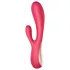 Satisfyer Mono Flex - вибратор за двойна стимулация - водоустойчив - червен