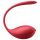 Satisfyer Shiny Petal - вибриращо яйце с дистанционно управление (червено)