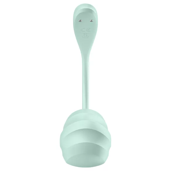 Satisfyer Smooth Petal - вибратор яйце с управление чрез приложение (зелен)