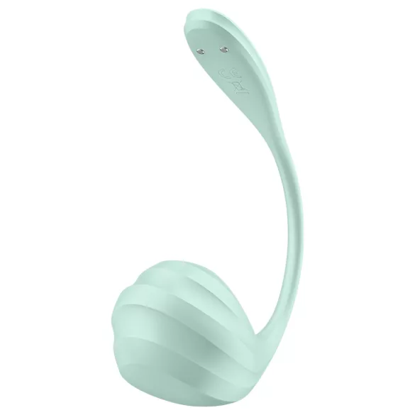 Satisfyer Smooth Petal - вибратор яйце с управление чрез приложение (зелен)