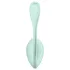 Satisfyer Smooth Petal - вибратор яйце с управление чрез приложение (зелен)