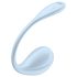 Satisfyer Smooth Petal - интелигентно вибрационно яйце (синьо)