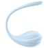 Satisfyer Smooth Petal - интелигентно вибрационно яйце (синьо)