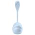 Satisfyer Smooth Petal - интелигентно вибрационно яйце (синьо)