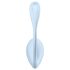 Satisfyer Smooth Petal - интелигентно вибрационно яйце (синьо)