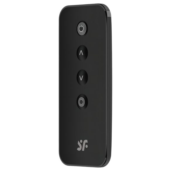 Satisfyer Ribbed Petal - вибро яйце с дистанционно - черно