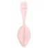 Satisfyer Ribbed Petal - носимо вибриращо яйце с радио управление (розово)