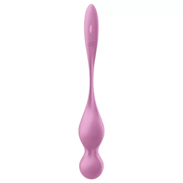 Satisfyer Love Birds 1 - вибриращи гейша топчета с управление чрез приложение (розови)