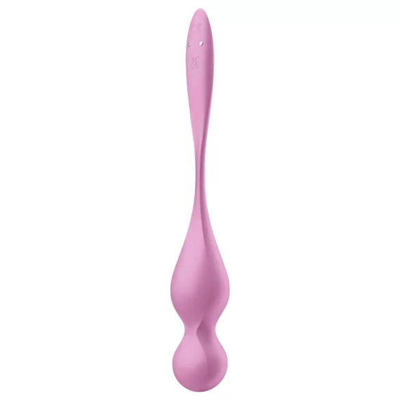 Satisfyer Love Birds 1 - вибриращи гейша топчета с управление чрез приложение (розови)