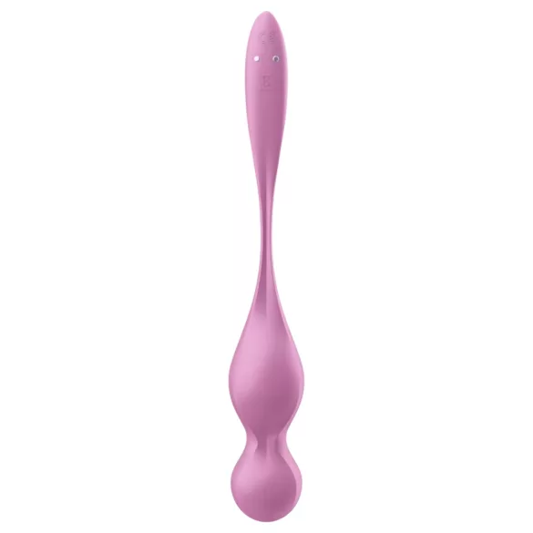 Satisfyer Love Birds 1 - вибриращи гейша топчета с управление чрез приложение (розови)