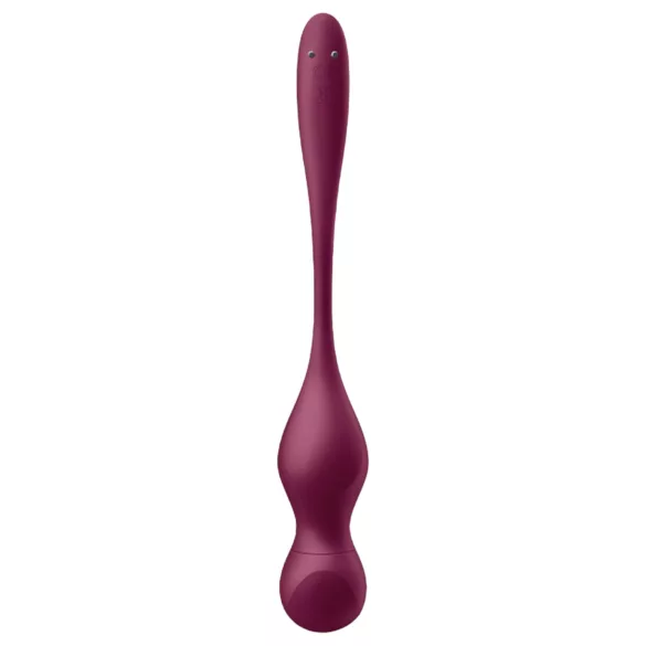 Satisfyer Love Birds Vary - Вибриращи гейша топчета с управление чрез приложение (червени)