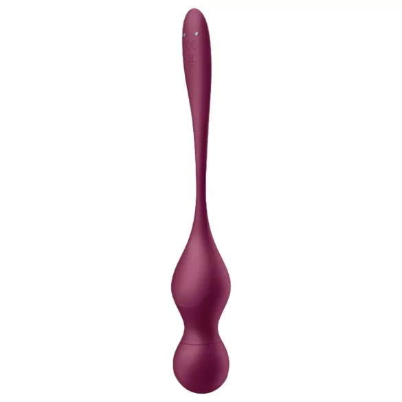 Satisfyer Love Birds Vary - Вибриращи гейша топчета с управление чрез приложение (червени)