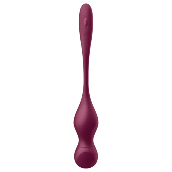 Satisfyer Love Birds Vary - Вибриращи гейша топчета с управление чрез приложение (червени)