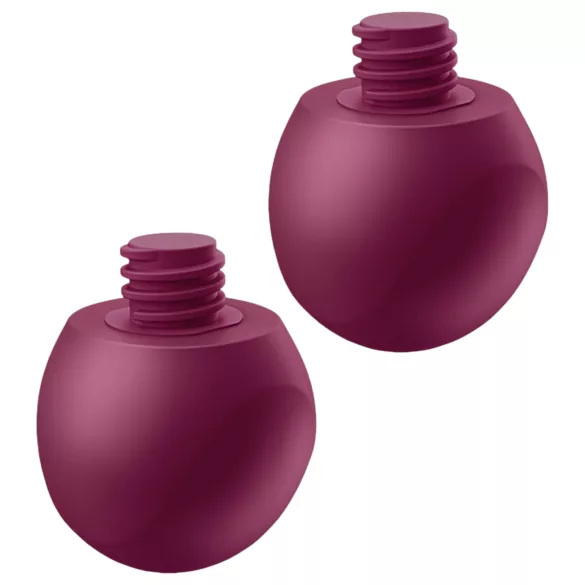 Satisfyer Love Birds Vary - Вибриращи гейша топчета с управление чрез приложение (червени)