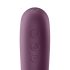 Satisfyer Dual Kiss - 2в1, вагинален и клиторен вибратор (лилав)