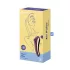 Satisfyer Dual Kiss - вибратор 2 в 1 за вагина и клитор - лилав